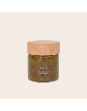 Handmade scrub with Tea Tree and Lime 100ml