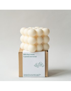 Soy Wax Bubble Candle Chocolate - 150ml