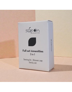 Full Set Amenities 3 in 1 Vanity set
