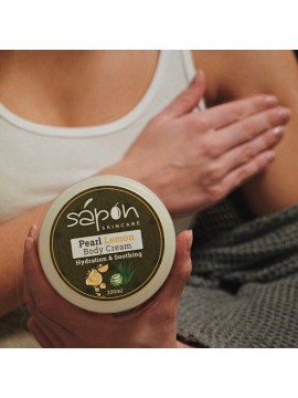 Pearl Lemon body cream with organic olive oil & aloe vera 200ml