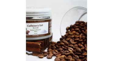 Caffeine and salt body scrub for a perfect silhouette!